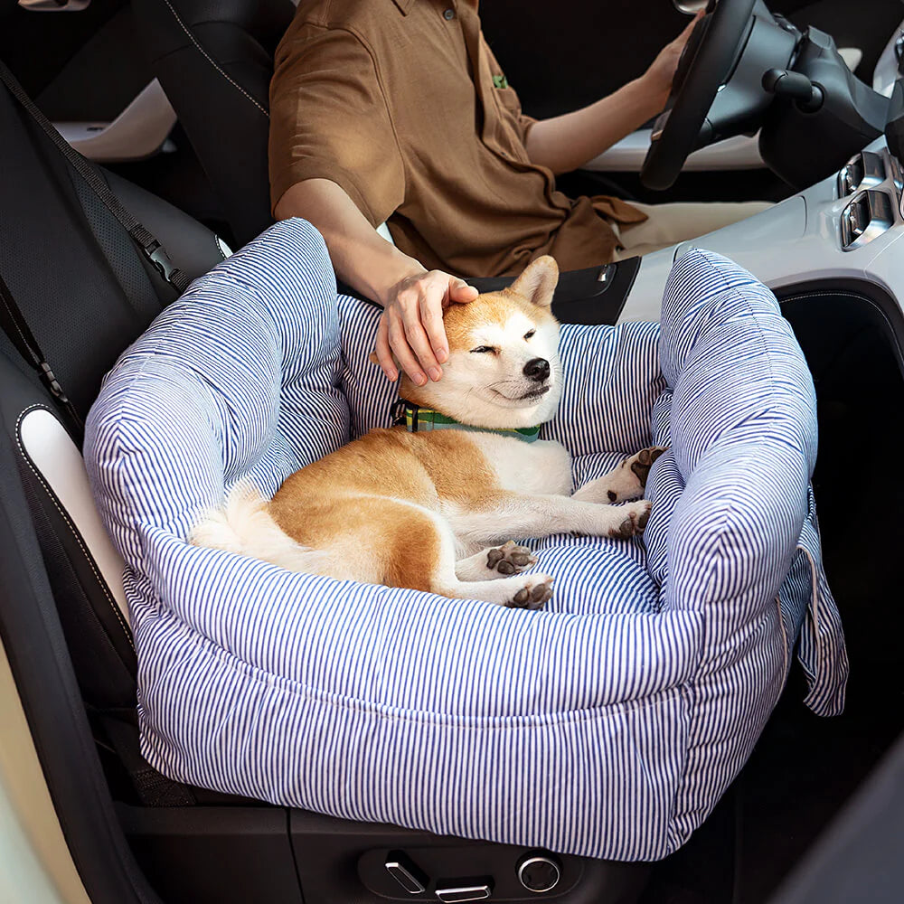 Bequemes Hundebett für das Auto