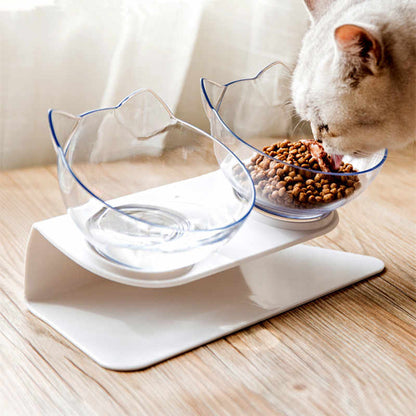 Ergonomisch Erhöhte Futterstation für Haustiere