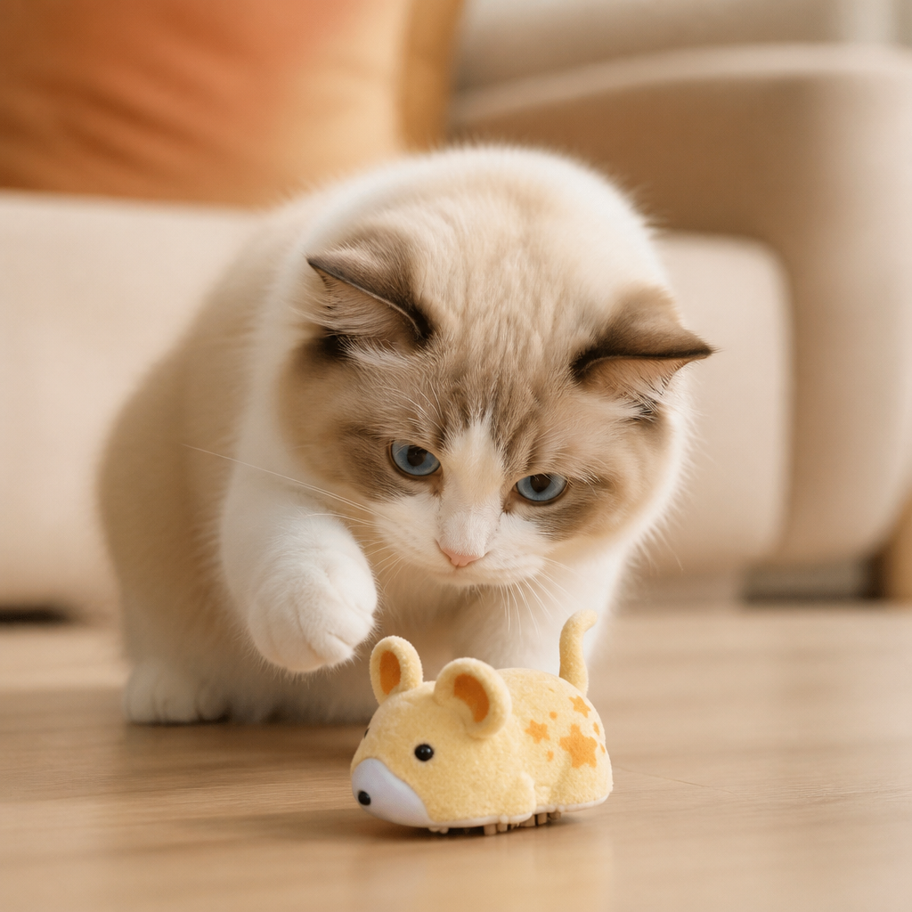 Interaktiver Hamster Indoor Katzenspielzeug