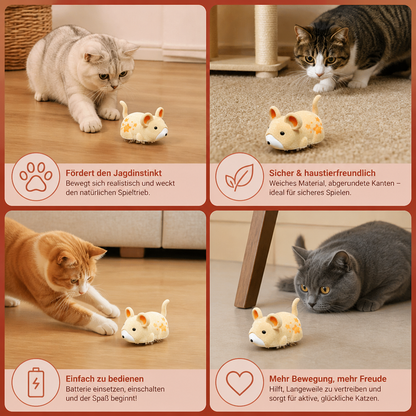 Interaktiver Hamster Indoor Katzenspielzeug