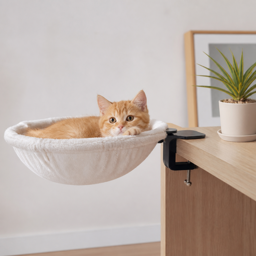 Hochwertige Hängematte für Katzen für Schreibtische und Regale