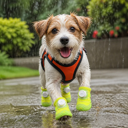 Schützende Hundeschuhe mit Verstellbaren Riemen für Komfortable Spaziergänge