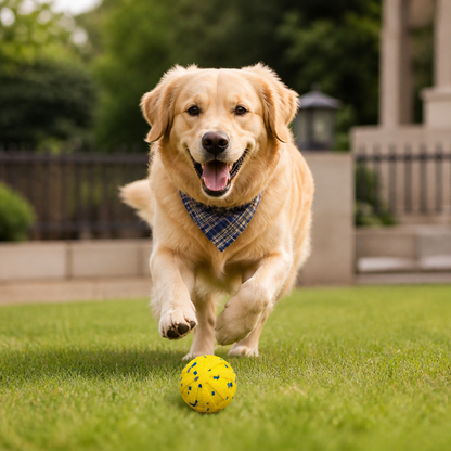 Interaktiver, wiederaufladbarer Hundeball – intelligentes Roll- und Zahnpflege-Kauspielzeug