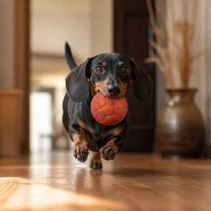 Umweltfreundlicher, bissfester, intelligenter, interaktiver, automatischer Hundeball