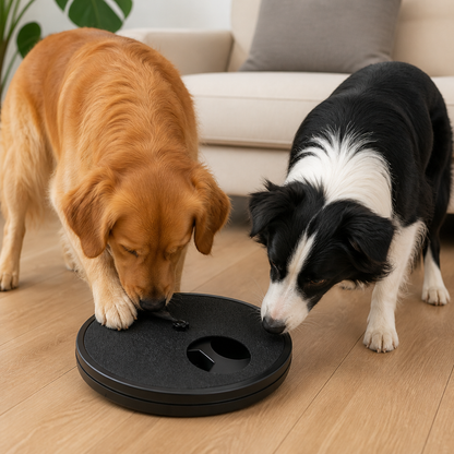 3-in-1 Interaktives Kratzspielzeug für Hunde mit Leckerli-Spender