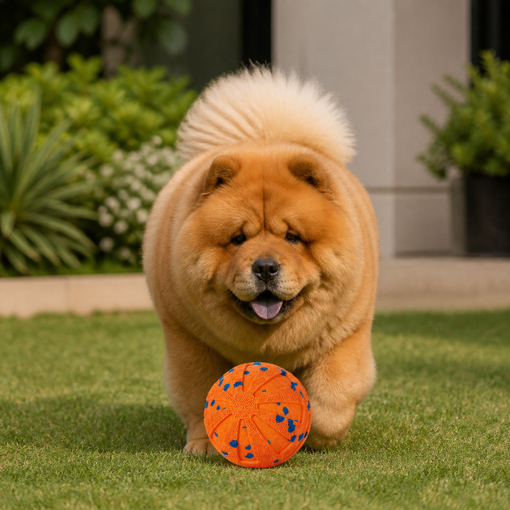 Interaktiver, wiederaufladbarer Hundeball – intelligentes Roll- und Zahnpflege-Kauspielzeug