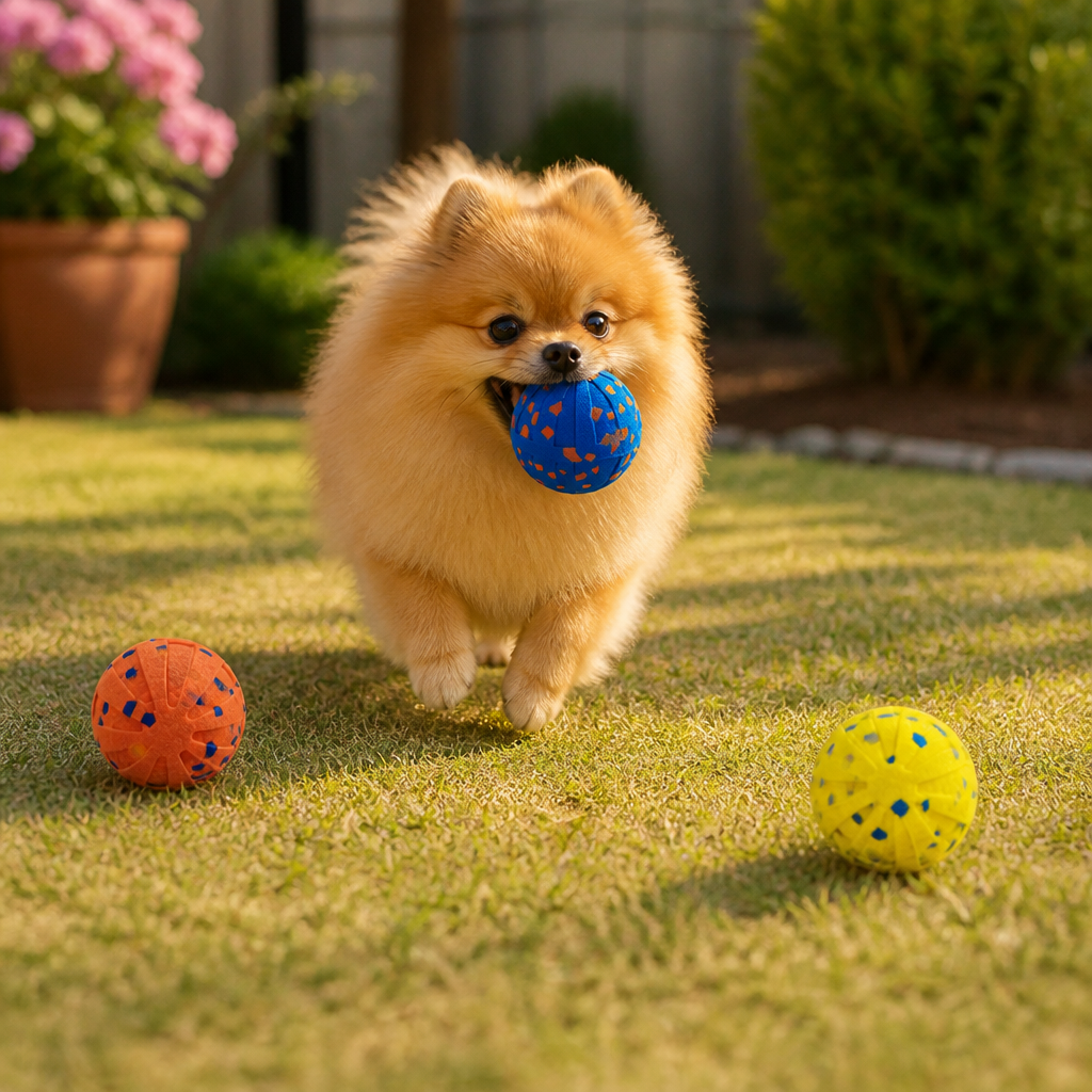 Interaktiver, wiederaufladbarer Hundeball – intelligentes Roll- und Zahnpflege-Kauspielzeug