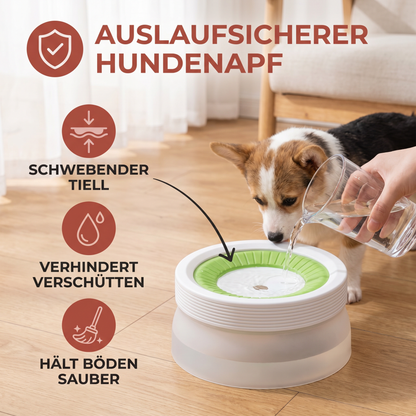 Auslaufsicherer Hundenapf