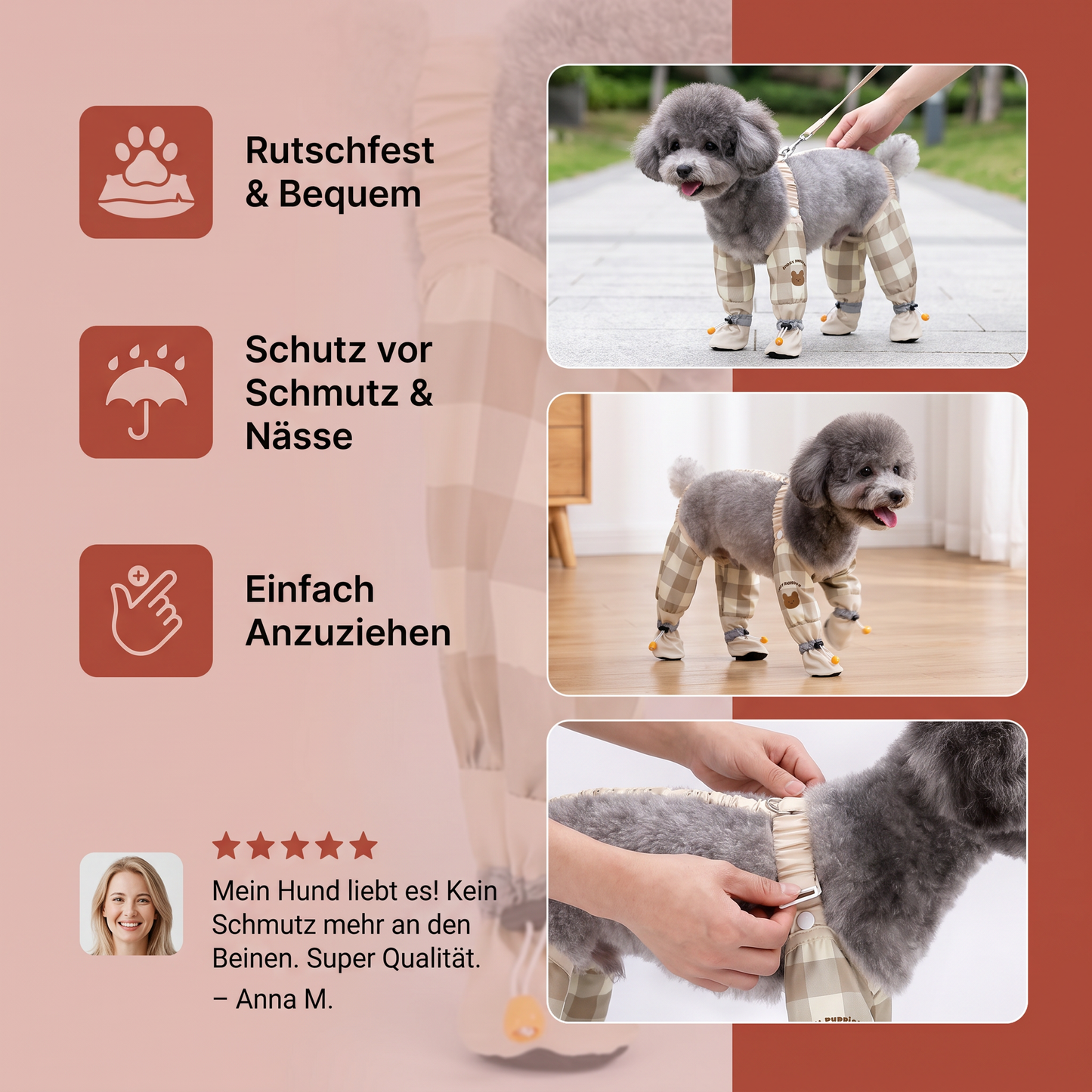 Muskelarm Katzenkostüm mit Geschirr für Lustige Fotos und Verkleidung