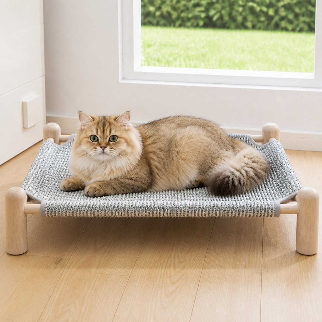 Robuster 2-in-1 hängender Katzenkratzer & Katzenbett