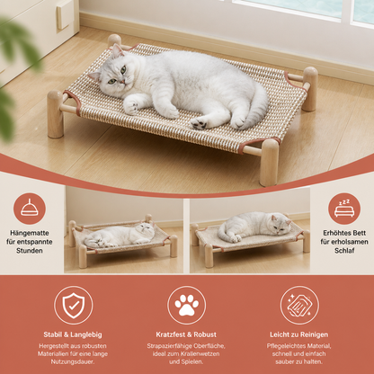 Robuster 2-in-1 hängender Katzenkratzer & Katzenbett