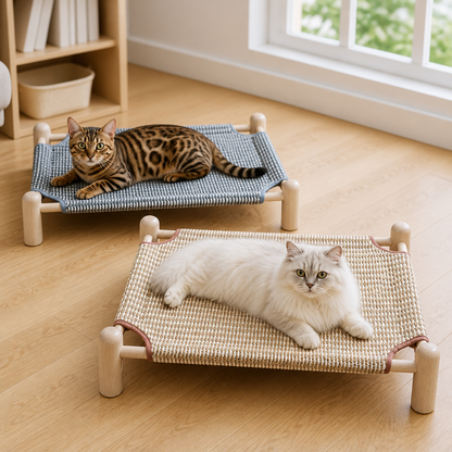 Robuster 2-in-1 hängender Katzenkratzer & Katzenbett