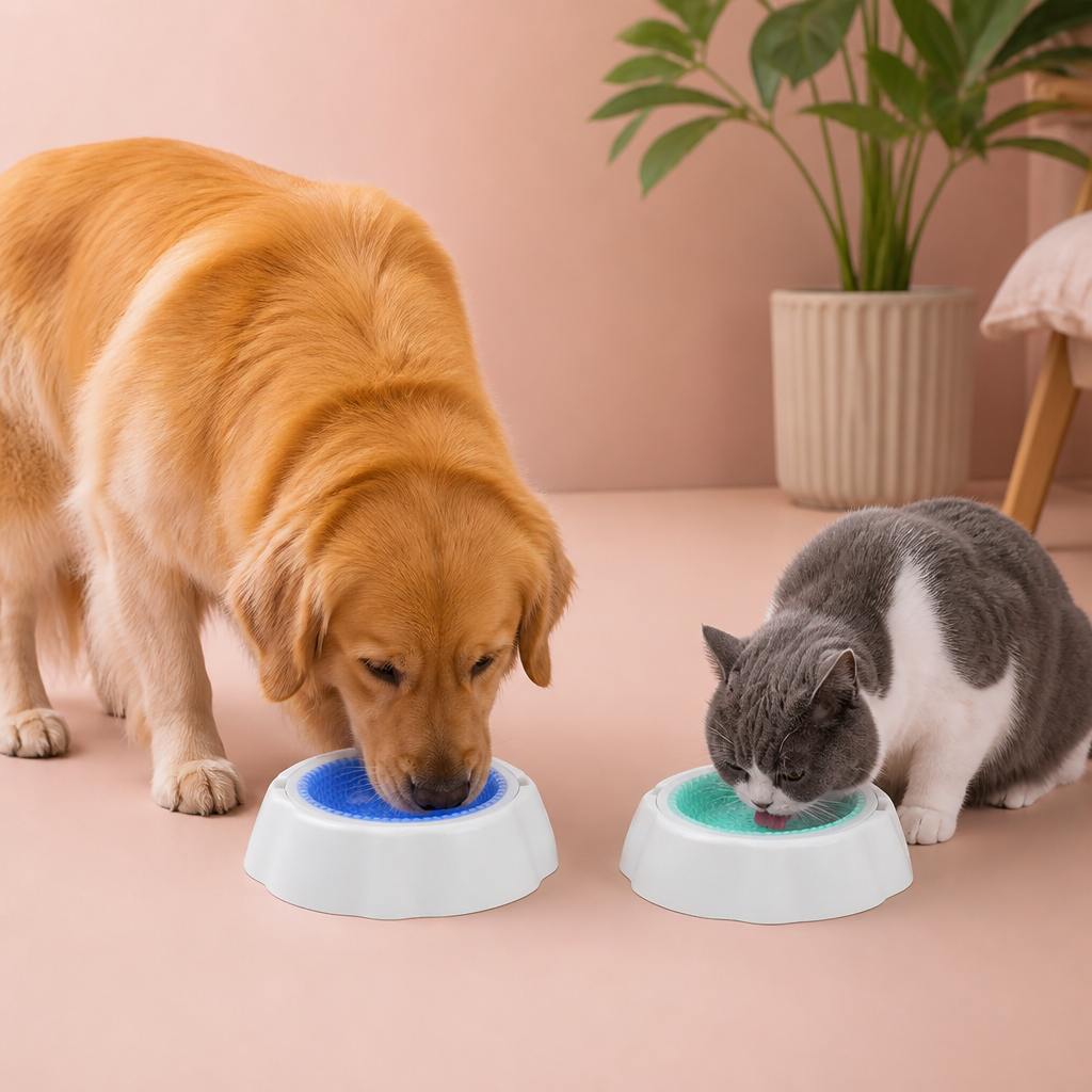 Kühlende Haustier Wasserschüssel für Hunde und Katzen