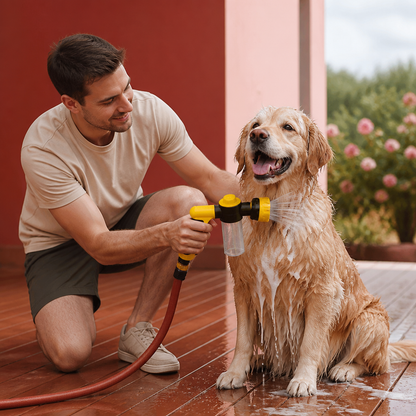 Haustier Duschbrause mit Sanftem Wasserstrahl für Einfaches Hundebaden