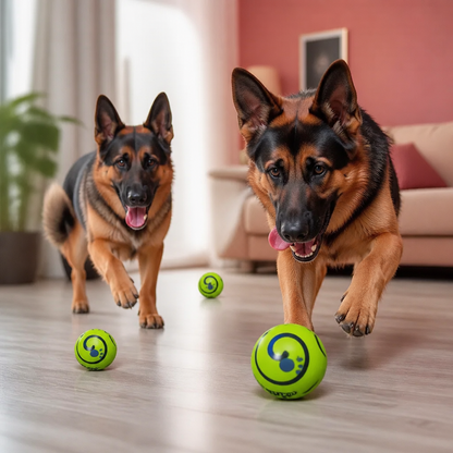 Interaktiver quietschender Wackelball für Hunde – strapazierfähiges Spielzeug zum Selbstspielen