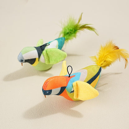 Hängender Vogel Katzenspielzeug