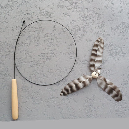 Katzen Feder Stimulations Spielzeug