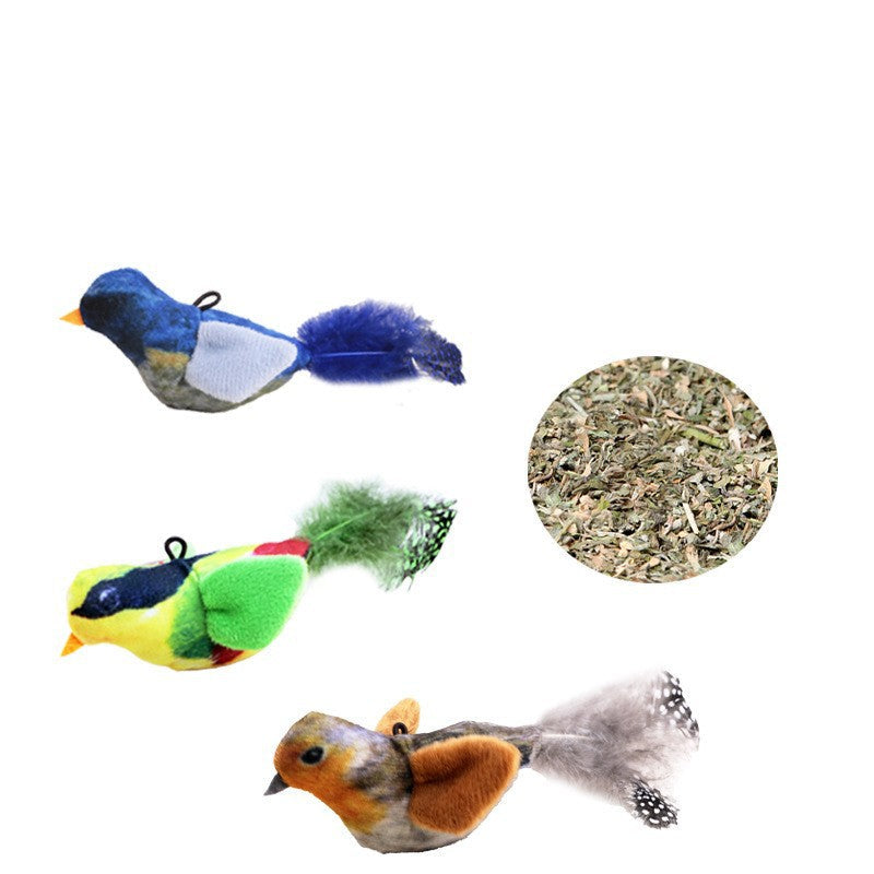 Hängender Vogel Katzenspielzeug