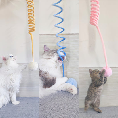 Interaktives Katzen Gummizug Spielzeug