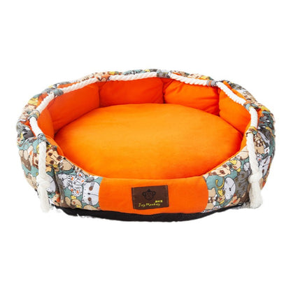 Langlebiges Hundebett mit Taschenfuntion und Kauseil