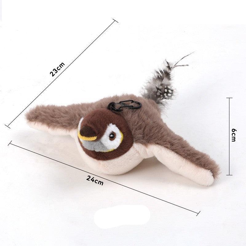 Flatternder Vogel Hundespielzeug