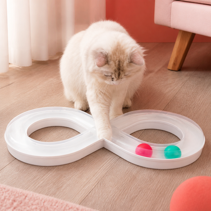 Interaktives Trackball-Spielzeug für Katzen