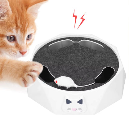 Interaktives Katzenspielzeug mit beweglicher Maus