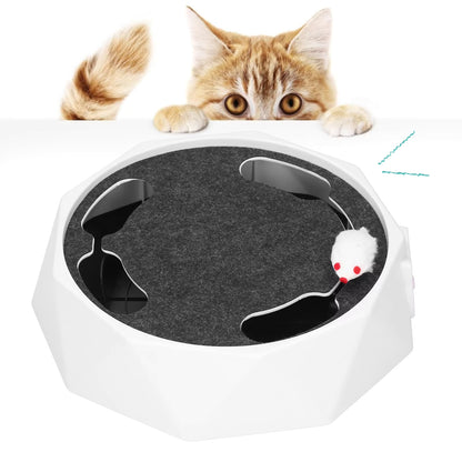 Interaktives Katzenspielzeug mit beweglicher Maus