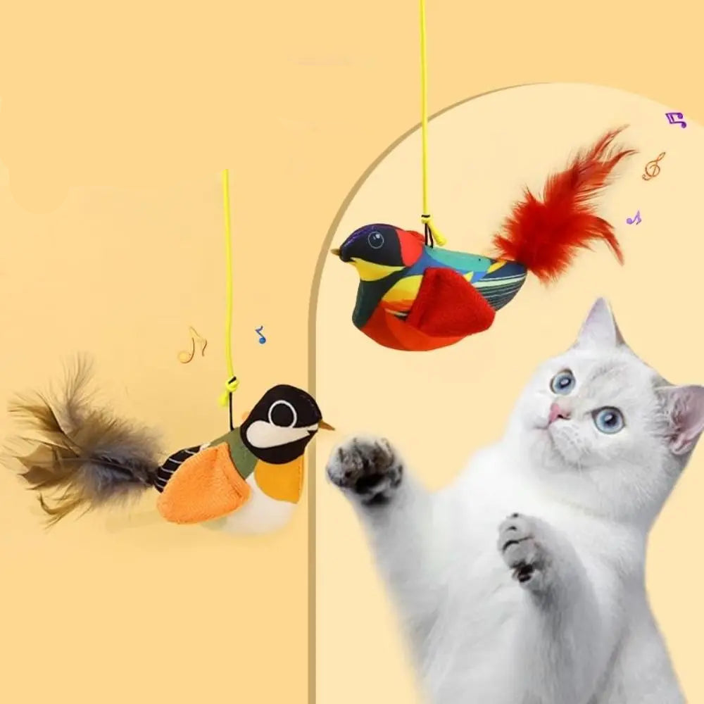 Hängender Vogel Katzenspielzeug