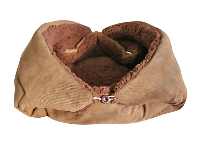 2-in-1 Kuschelbett und Decke für Katzen