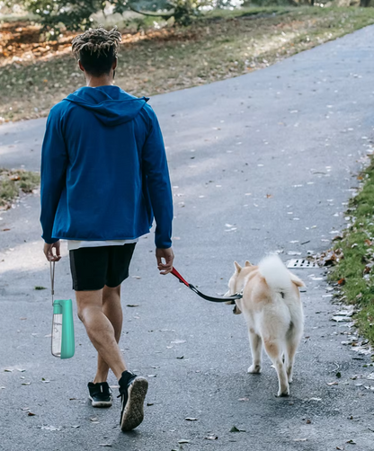 Tragbare Hundewasserflasche – Auslaufsicherer Reise-Spender Mit Integriertem Trinknapf