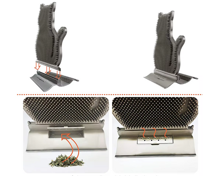 Katzenform Silikon Handtuchhalter mit Anti-Rutsch-Funktion