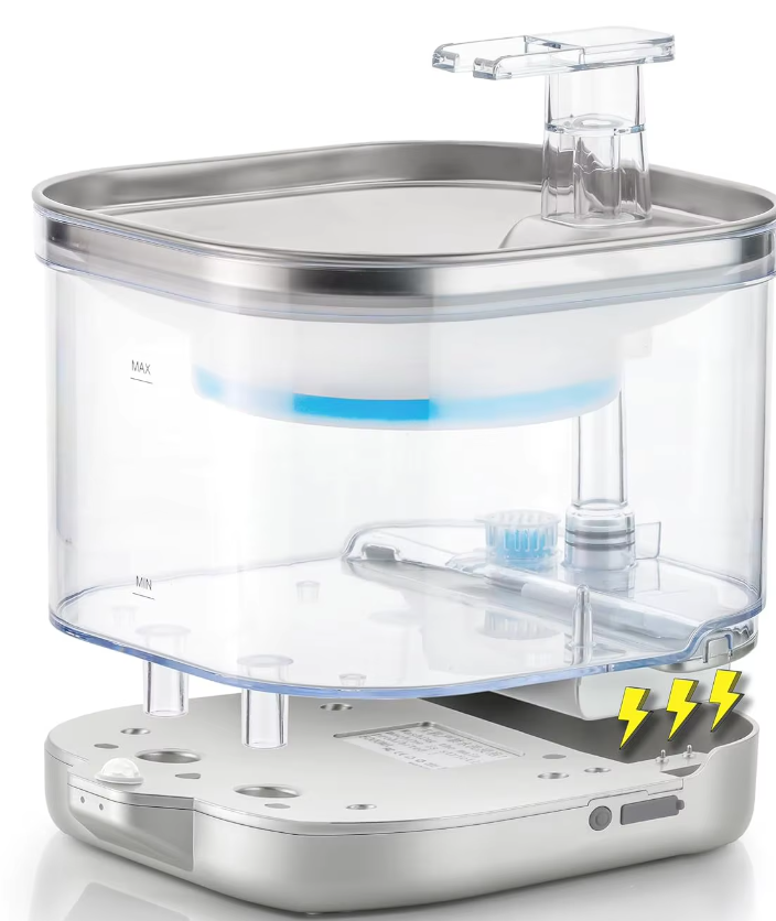 Automatischer Trinkbrunnen Für Katzen Und Hunde – Leiser Wasserspender Mit Filter