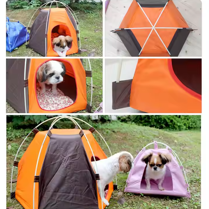 Tragbares Hundezelt für Outdoor-Abenteuer und Gemütliche Rückzugsorte
