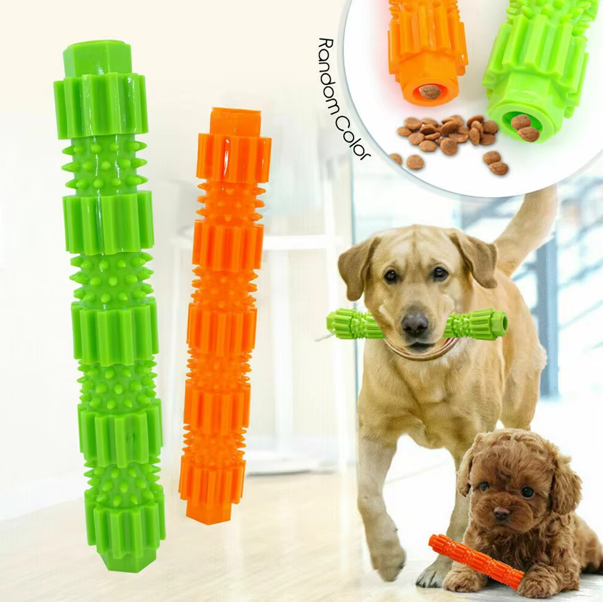 Hundespielzeug Kaustick – Robuster Beißstab Mit Leckerli-funktion  Zahnpflege-Effekt