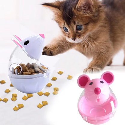 Katzenspielzeug Futterspender – Interaktive Maus Mit Leckerli-Ausgabe