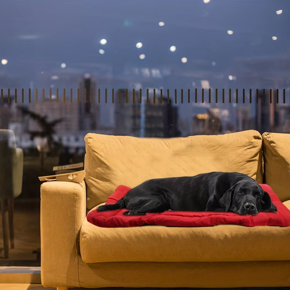Reisekissen für Hunde – Weiches  Waschbares Hundebett für Auto Sofa Unterwegs