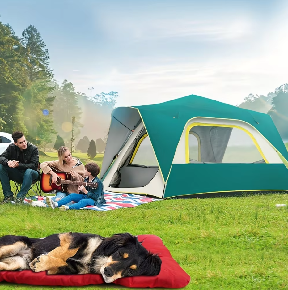 Reisekissen für Hunde – Weiches  Waschbares Hundebett für Auto Sofa Unterwegs