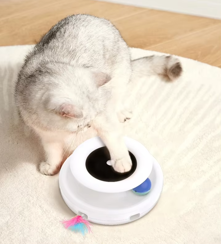 Interaktives Katzenspielzeug Mit Bewegung  Led-licht