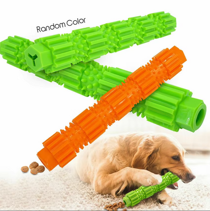 Hundespielzeug Kaustick – Robuster Beißstab Mit Leckerli-funktion  Zahnpflege-Effekt