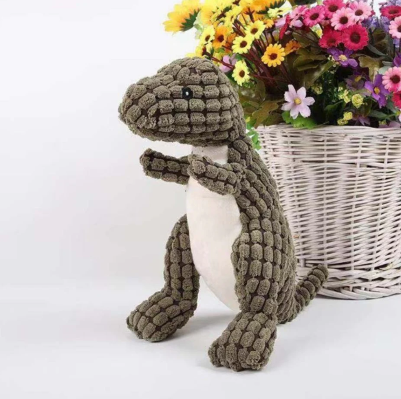 Kuschelweicher Dinosaurier für Haustiere