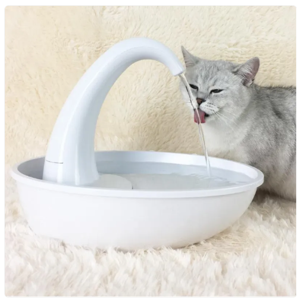 Trinkbrunnen für Katzen und Hunde – Automatischer Wasserbrunnen 2.34L