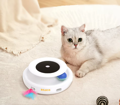 Interaktives Katzenspielzeug Mit Bewegung  Led-licht