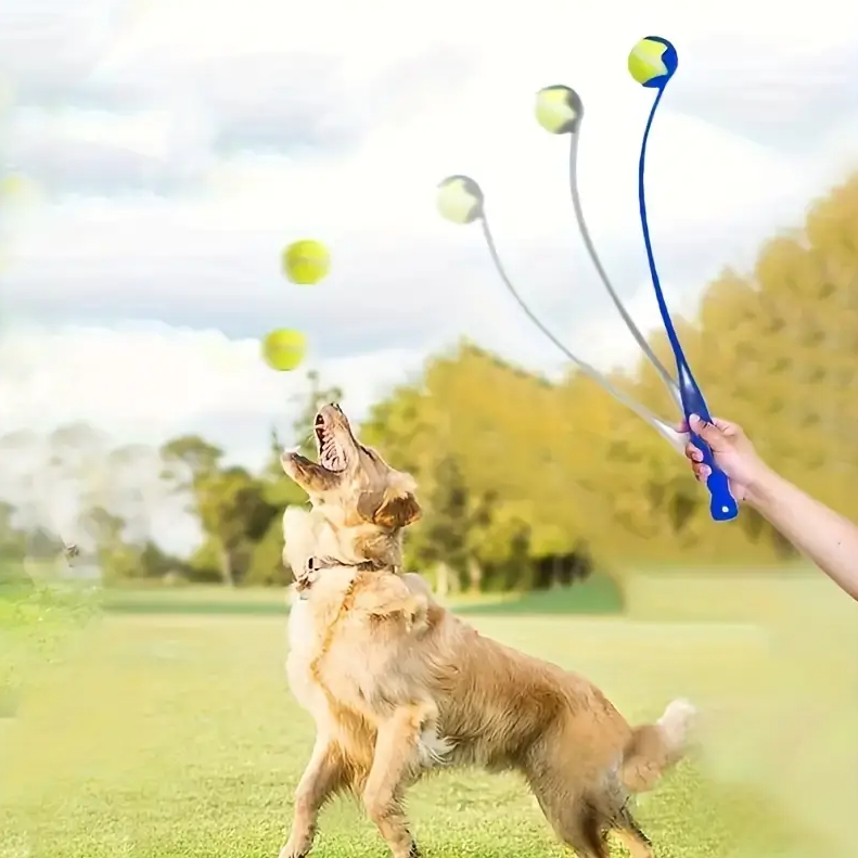 Hunde-ballwerfer – Weitwurf-spielspaß Für Aktive Vierbeiner