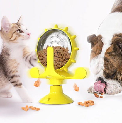 Interaktiver Snackspender für Katzen