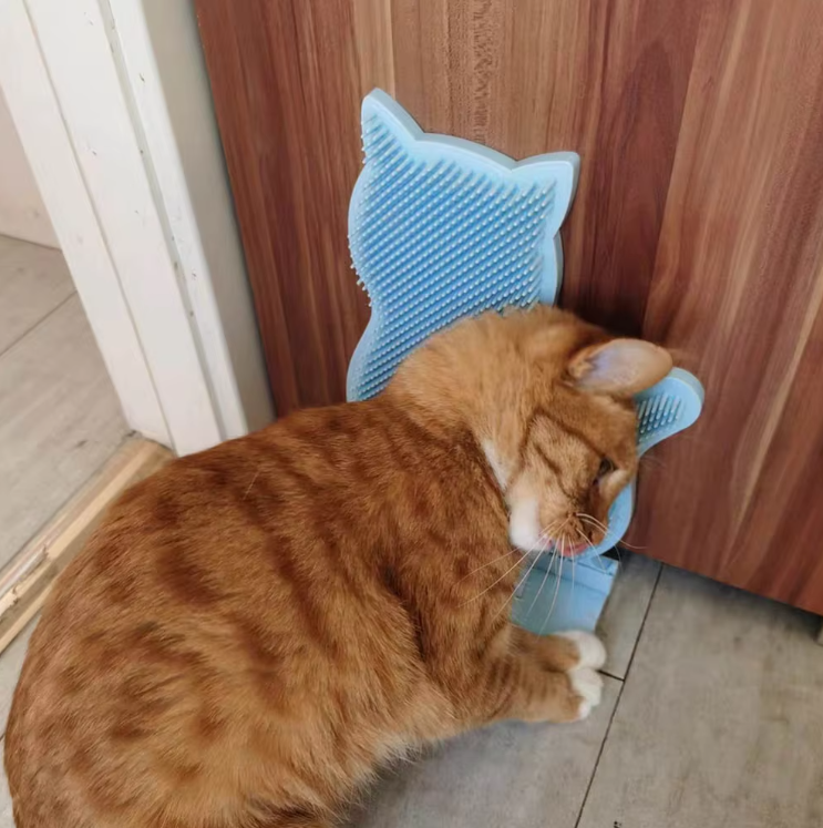 Katzenform Silikon Handtuchhalter mit Anti-Rutsch-Funktion