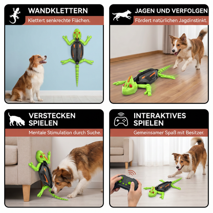 Ferngesteuertes Wand Kletterndes Eidechsen Spielzeug für Hunde