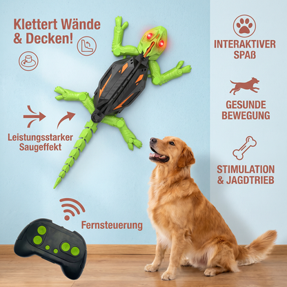 Ferngesteuertes Wand Kletterndes Eidechsen Spielzeug für Hunde