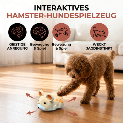 Interaktiver Hamster Indoor Hundespielzeug