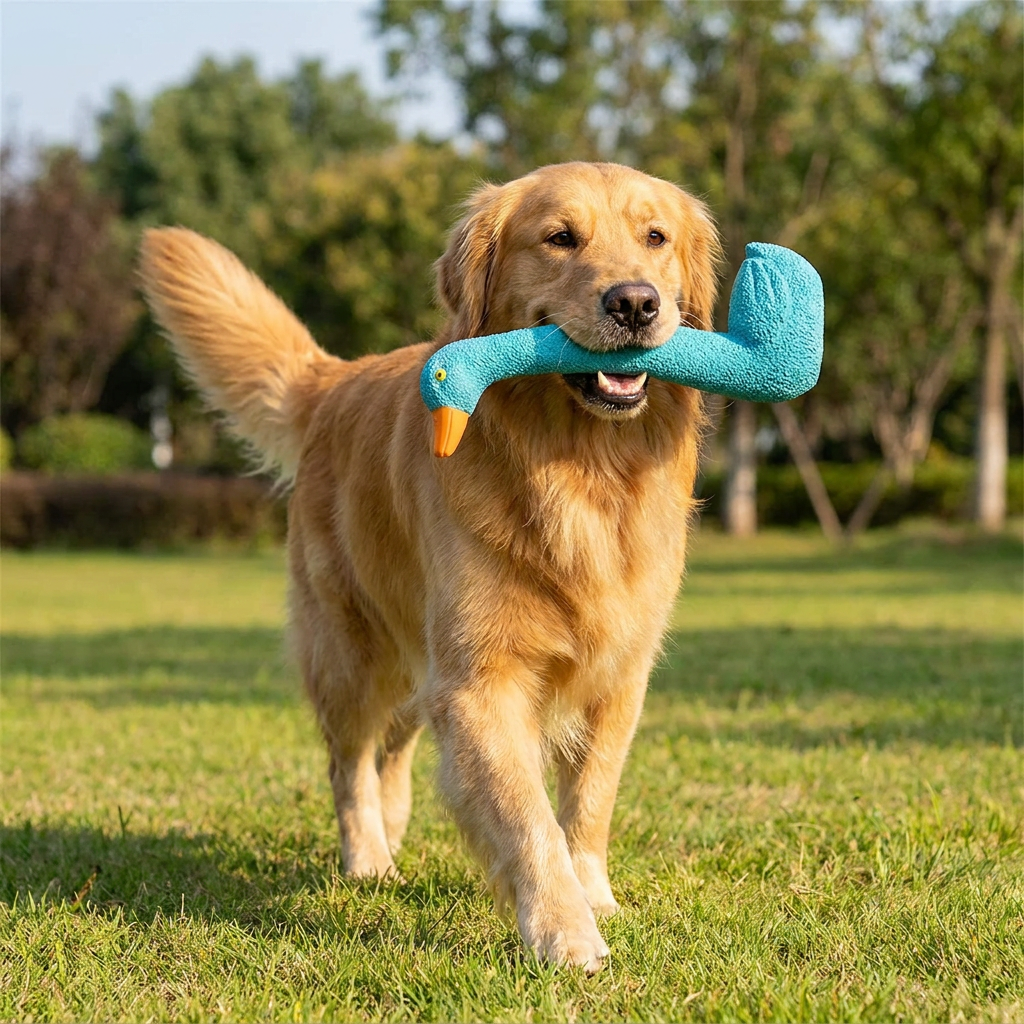 XXL Robustes Latex-Hundespielzeug zur Zahnreinigung